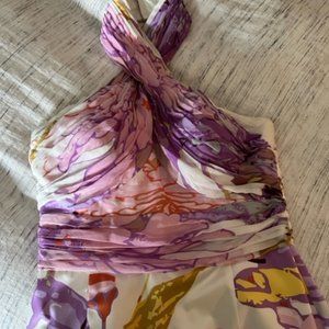 Vivian Tam Cross Neck Dress